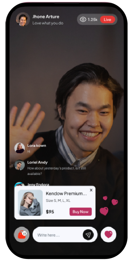 Vuunn - Live streaming markedsplads. Først i Danmark
